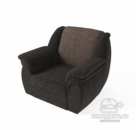 Кресло Дакота (Рогожка Savana Coffee (AT)/Рогожка Savana Hazel (AT)