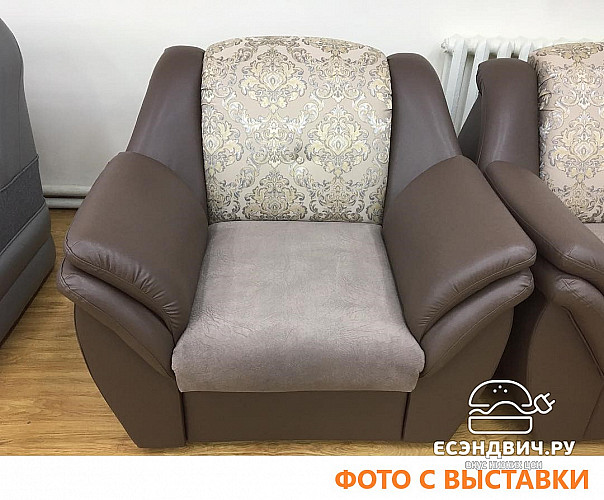 Кресло Дакота (Велюр Kengoo Olive (AT)