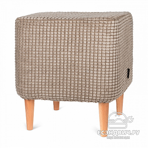 Банкетка квадро "Эмбер" (CIVIC CAMEL/Бук) -Arb/Аз