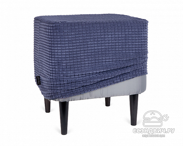 Банкетка квадро "Эмбер" (CIVIC INDIGO/Венге) -Arb/Аз