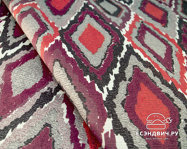 Банкетка круглая "Эмбер" (ALINA ROXY/Бук) -Arb/Сп