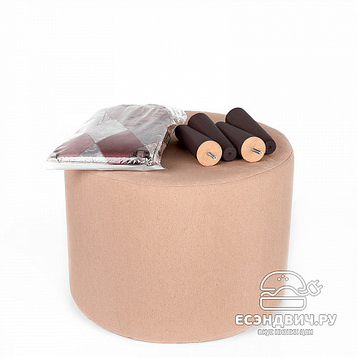 Банкетка круглая "Эмбер" (MARO INCANTO/Венге) -Arb/Сп