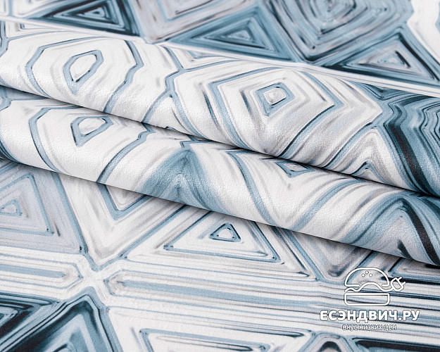 Банкетка круглая "Эмбер" (MARO VITRAGE/Бук) -Arb/Сп