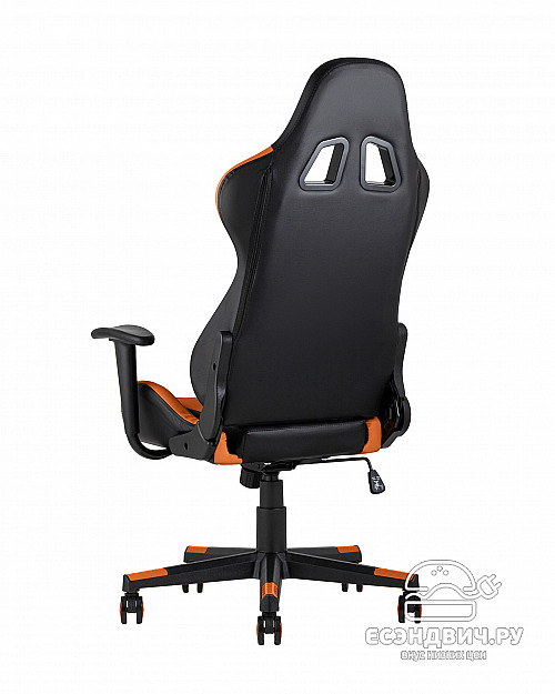 Кресло игровое  "Gallardo" (Иск.кожа Черная/Оранжевая)/SG/Gl