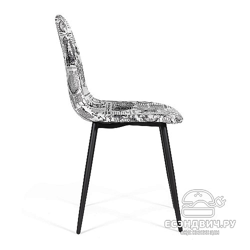 Стул "Пайпер" (Ткань Ретро/Металл Черный) Tch/12475