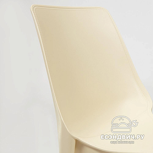 Стул "Симпл" (Пластик Бежевый/Металл Черный) Tch/12832