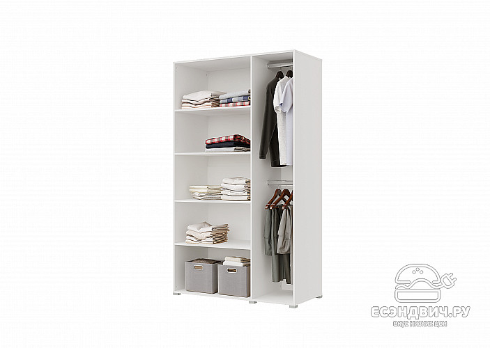 Полки больш.для шкафа  1,5/2,5 "Balance" (Белый) /Gnt