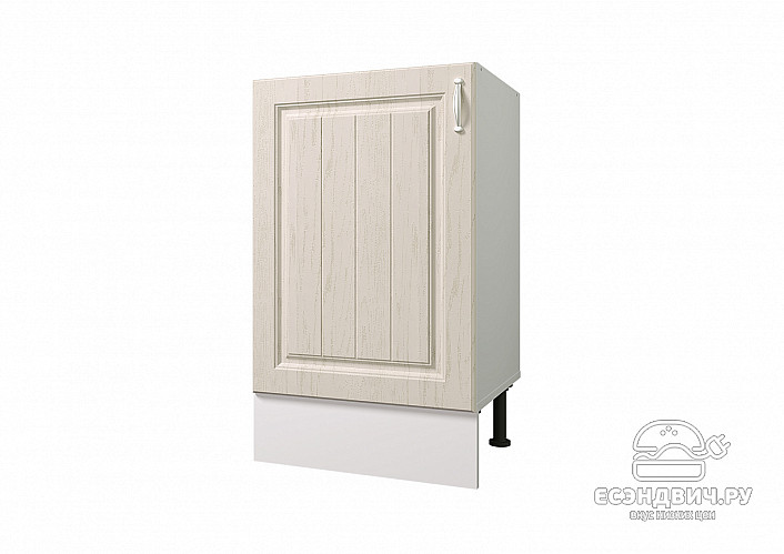 Тумба 50 без столеш./мойка "Диана" (МДФ) (Вуд Светлый) /Gnt/Pr/М18