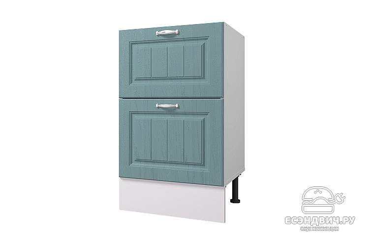 Тумба 50 (2ящ.) без столеш. "Диана" (МДФ) (Мурено) /Gnt/Pr/М28