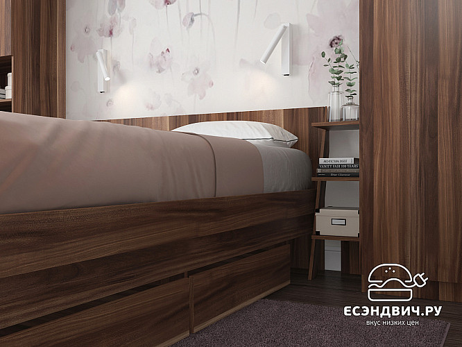 Тумба "Depo apart" (Слива валлис) D_Dp