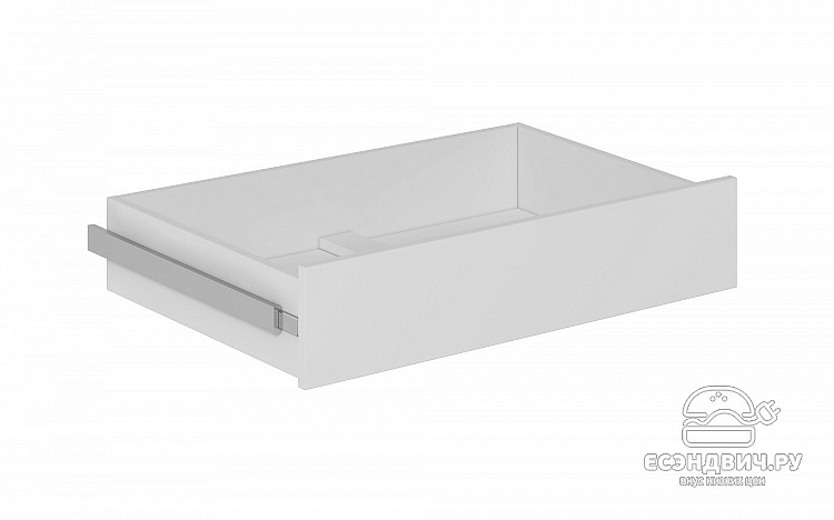 Ящик для кровати "Depo apart" (Белый) D_Dp