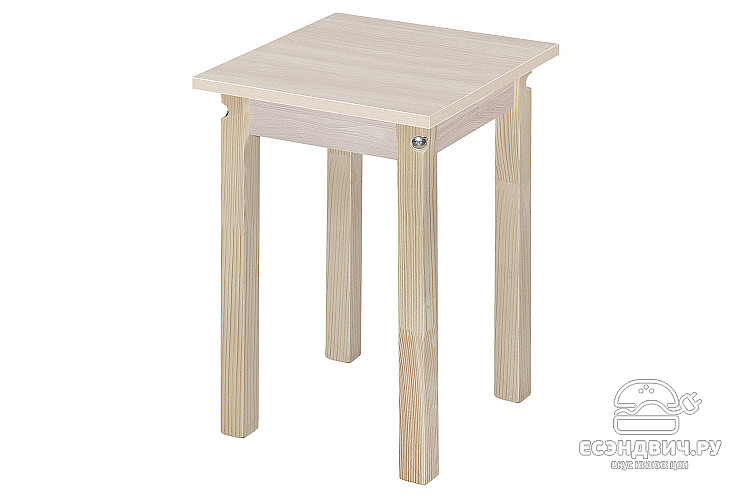 Табурет "Ника" (Ясень шимо светлый)/Эл