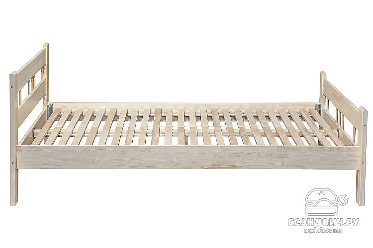 Кровать 900 plus "Форест" (Массив дерева)/Эл