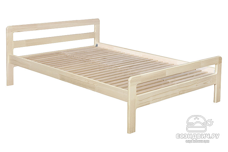 Кровать 900 "Форест" (Массив дерева)/Эл