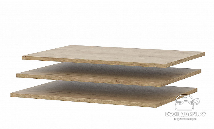 Полки для Шкафа 2-х дв.0,7 "Ромбус" (Дуб золотой) SV/NNM