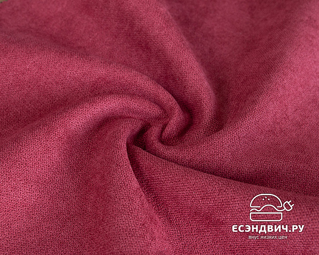 Скамья угловая мягкая compatto "Оливьер" (Вишня Хансен/Велюр Antonio Berry (AT)) -G