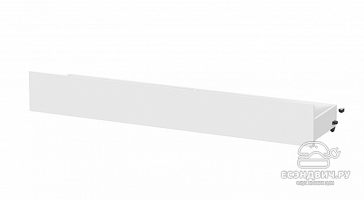 Ящик для кровати "Atlas" (Белый текстурный ) SV/Tk