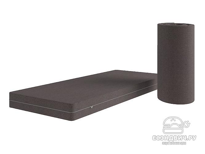 Матрац с чехлом 80*190*10 "Лаворо" (ППУ) (Рогожка Bahama Plus Stone (AT))