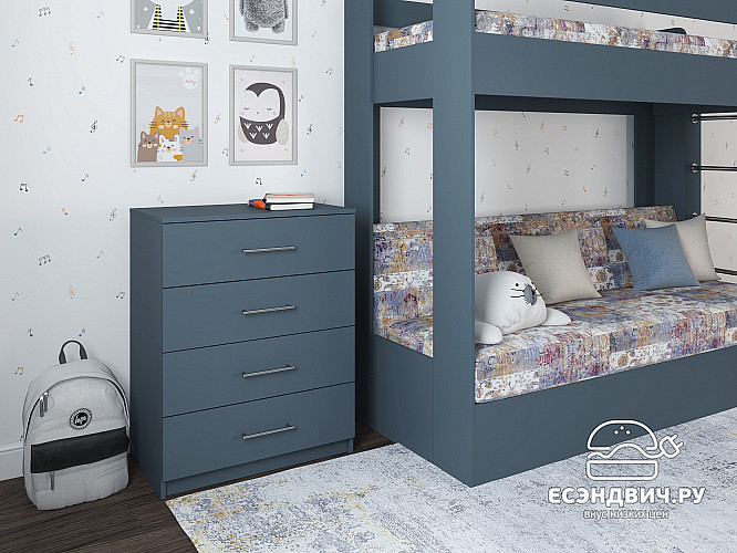 Комод квадро "Лаворо" (Маренго) D