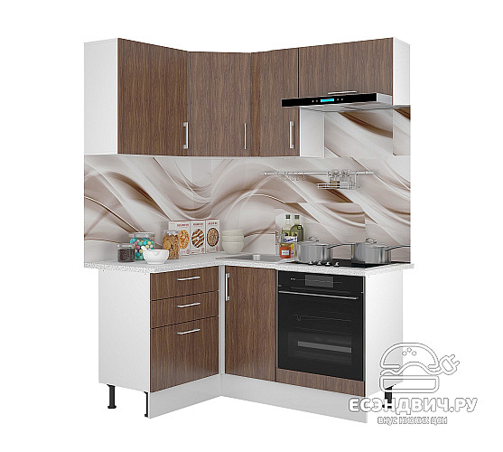 Шкаф угл.70*30 "Герда" (Морское Дерево) /Gnt/Ep/М50