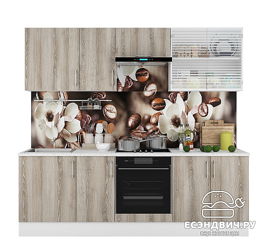 Шкаф угл.70*30 "Герда" (Ясень Таормино) /Gnt/Ep/М50