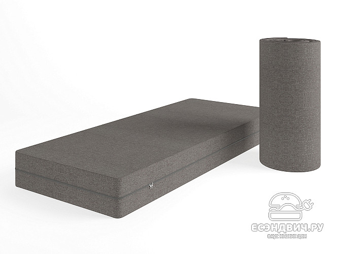 Чехол для матраца "Лаворо"  80*190*20 (Рогожка Savana Grey (AT))