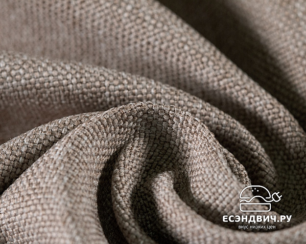 Кухонный уголок bravo "Оливьер" (Ясень Шимо темный/Рогожка Savana Latte (AT)) -G/Л3