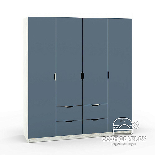 Шкаф 3 180х200 grand "Лаворо" (Сосна винтерберг / Маренго) /1717